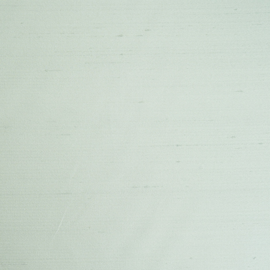 Pale Mint Green Pure Silk Shantung