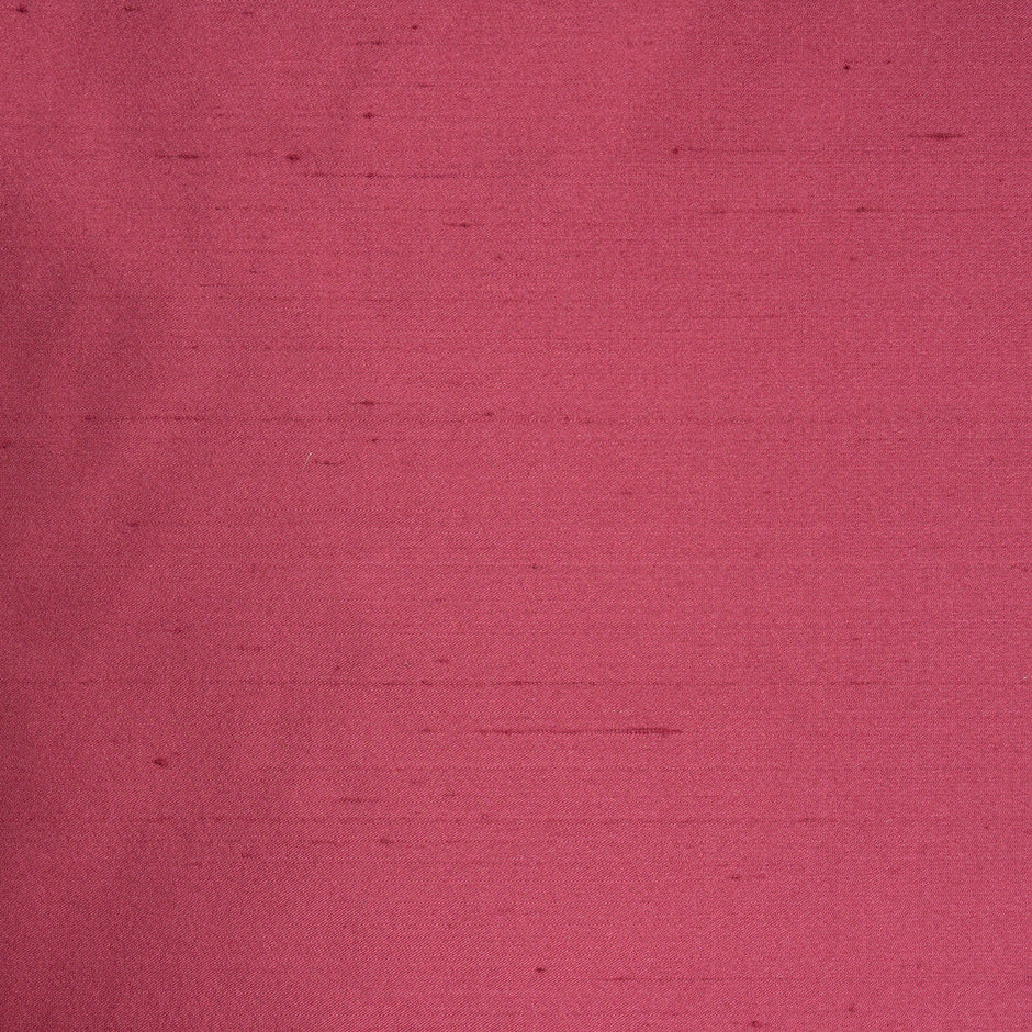 Deep Raspberry Pure Silk Shantung