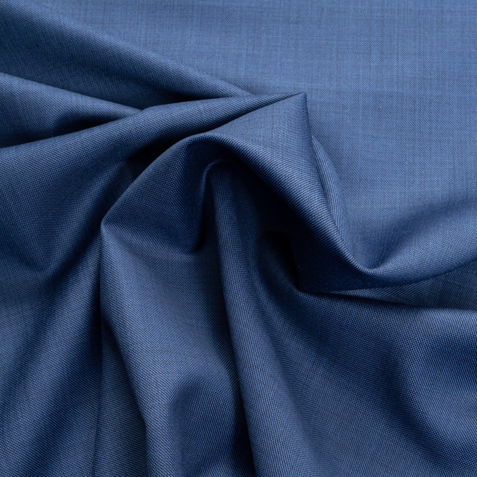 Sky Blue Super 130s Pure Wool Suiting (A 2.75m Piece)