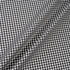 Black & White Gingham Printed Luxury Cotton