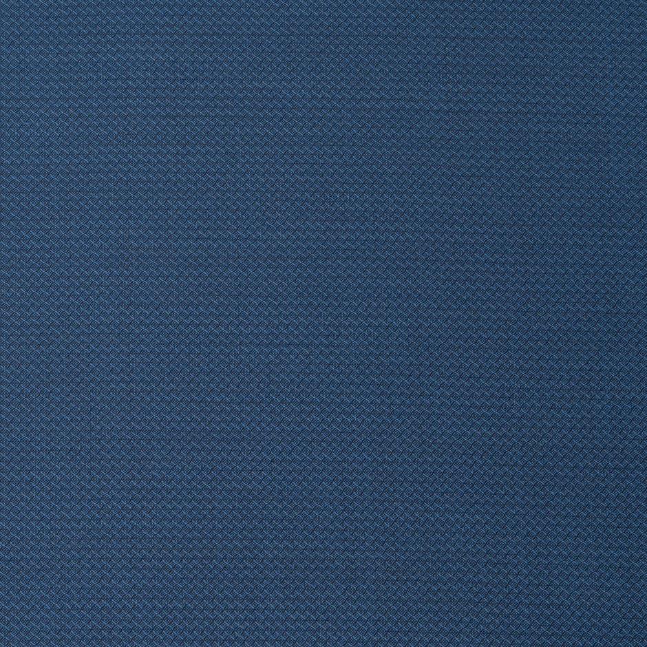 Dark Blue Herringbone Super 130s Pure Tropical Wool