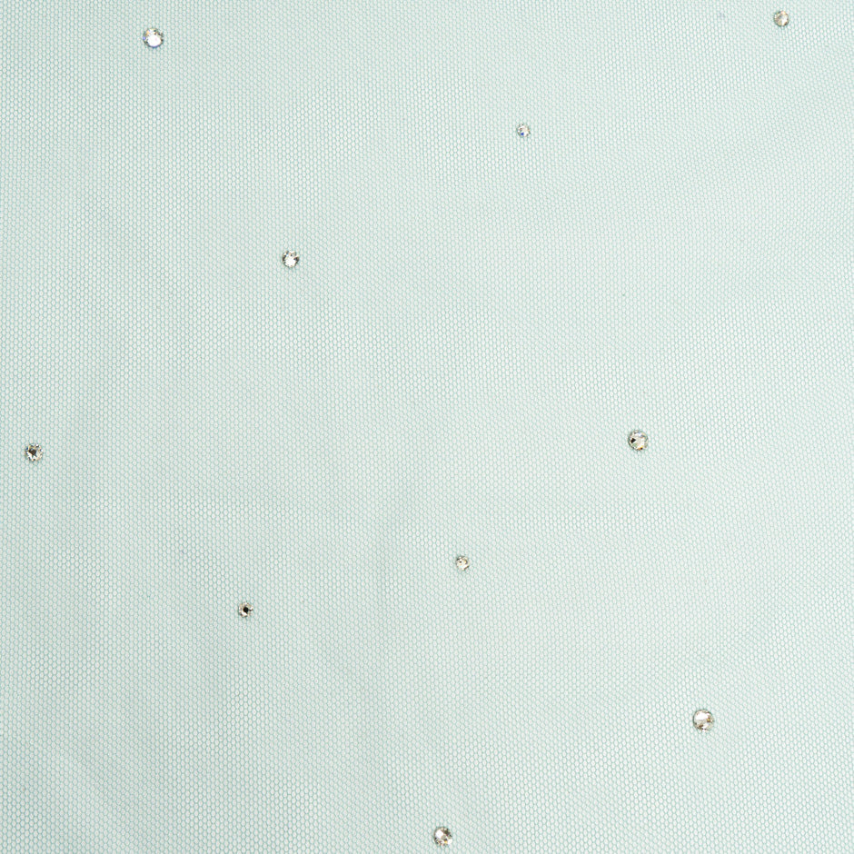Swarovski Crystal Emerald Green Stretch Tulle