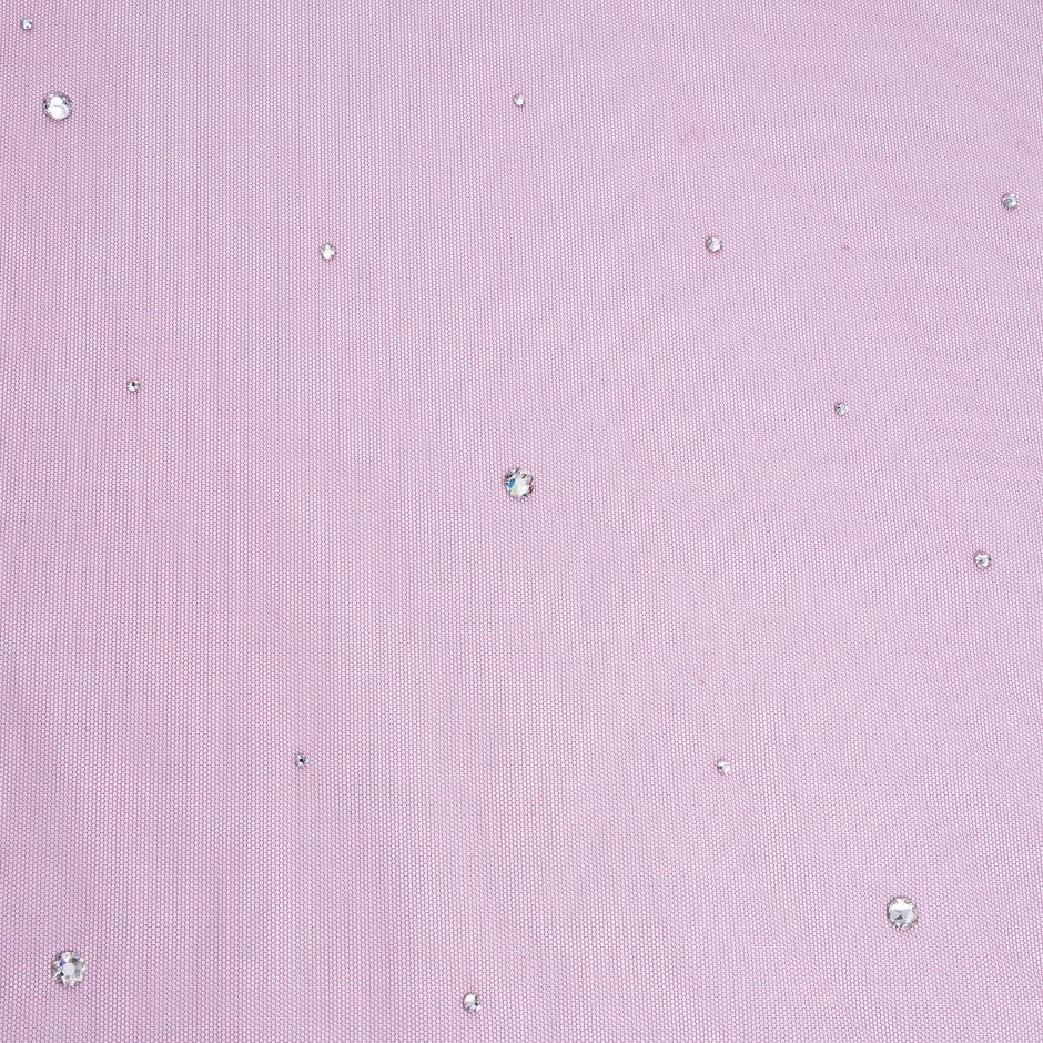 Swarovski Crystal Deep Red Stretch Tulle