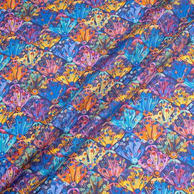 Multi-Coloured Geometric Printed Pure Cotton