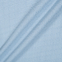 Baby Blue Wool Blend Bouclé