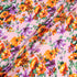 Orange & Purple Printed Baby Pink Cotton