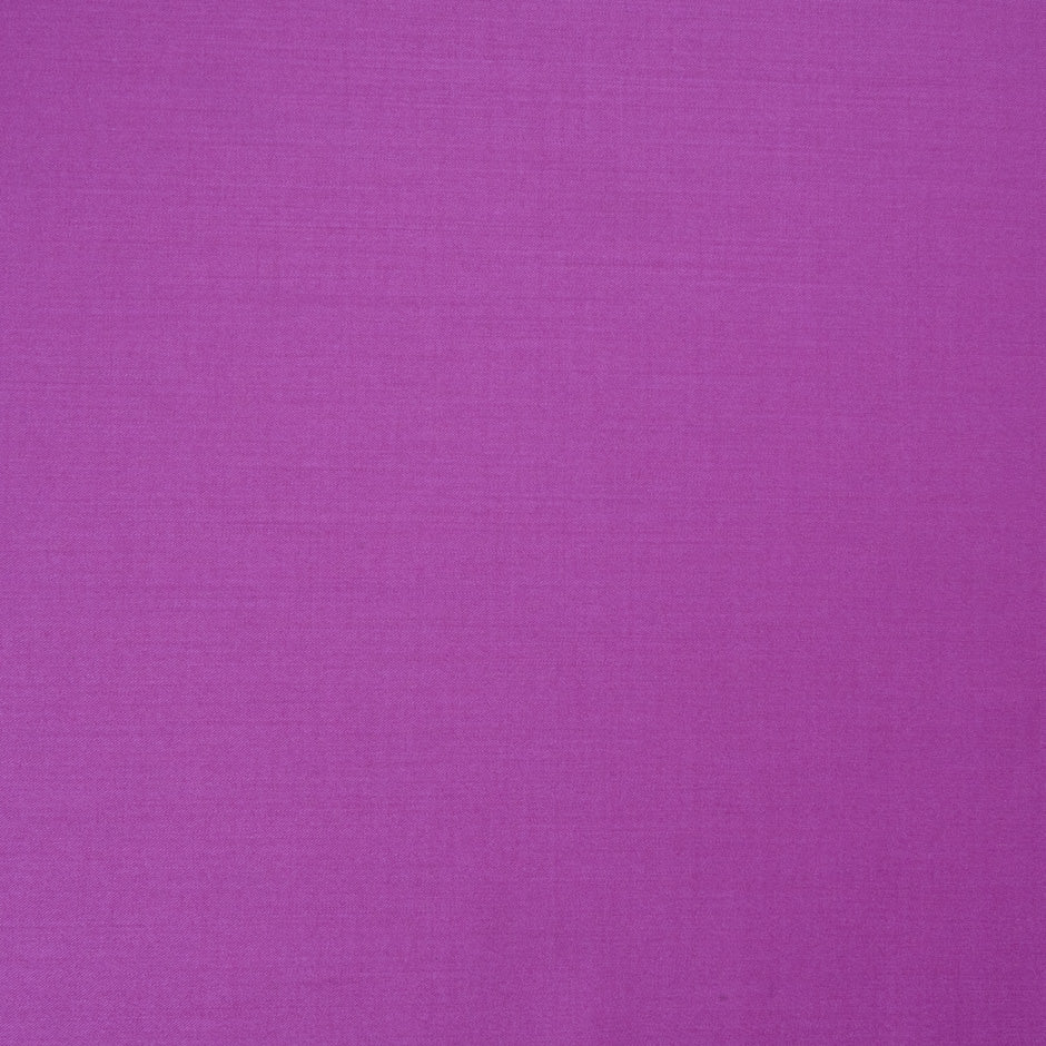 Magenta Pink Stretch Wool Gaberdine