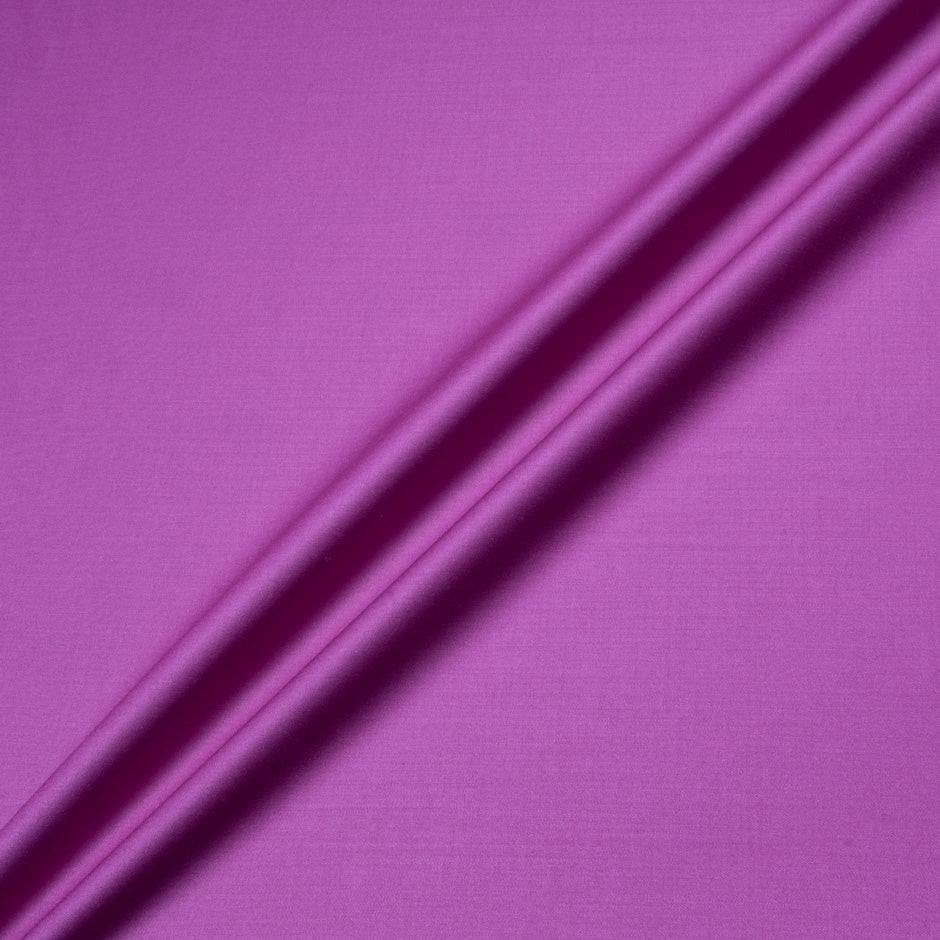 Magenta Pink Stretch Wool Gaberdine
