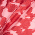 Red Metallic Floral Organza Cloqué