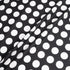 White Spotted Jet Black Pure Cotton