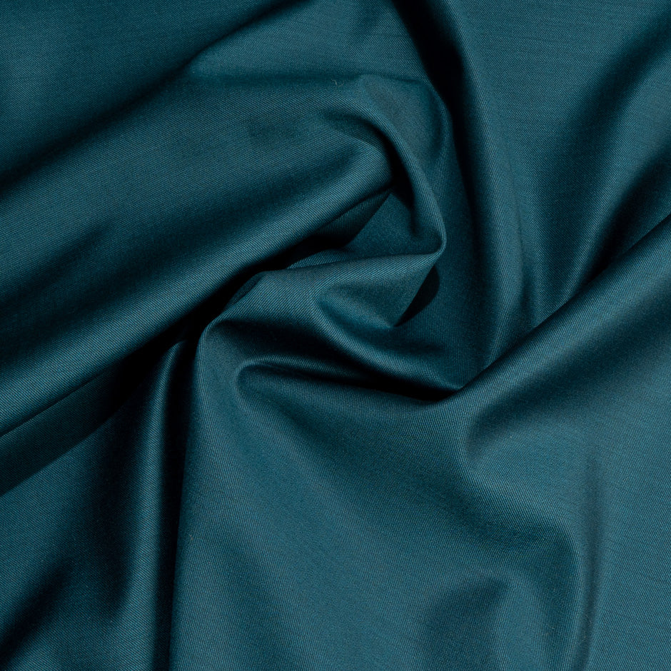 Teal Blue Exel Merino Pure Wool Suiting