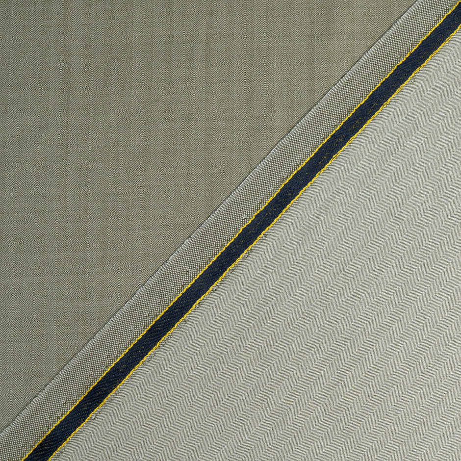 Khaki Green Dish Dasha Pure Wool Suiting