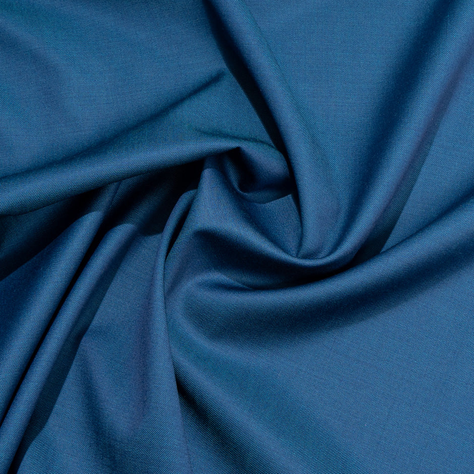 Rich Blue Dish Dasha Pure Wool (A 3.30m Piece)