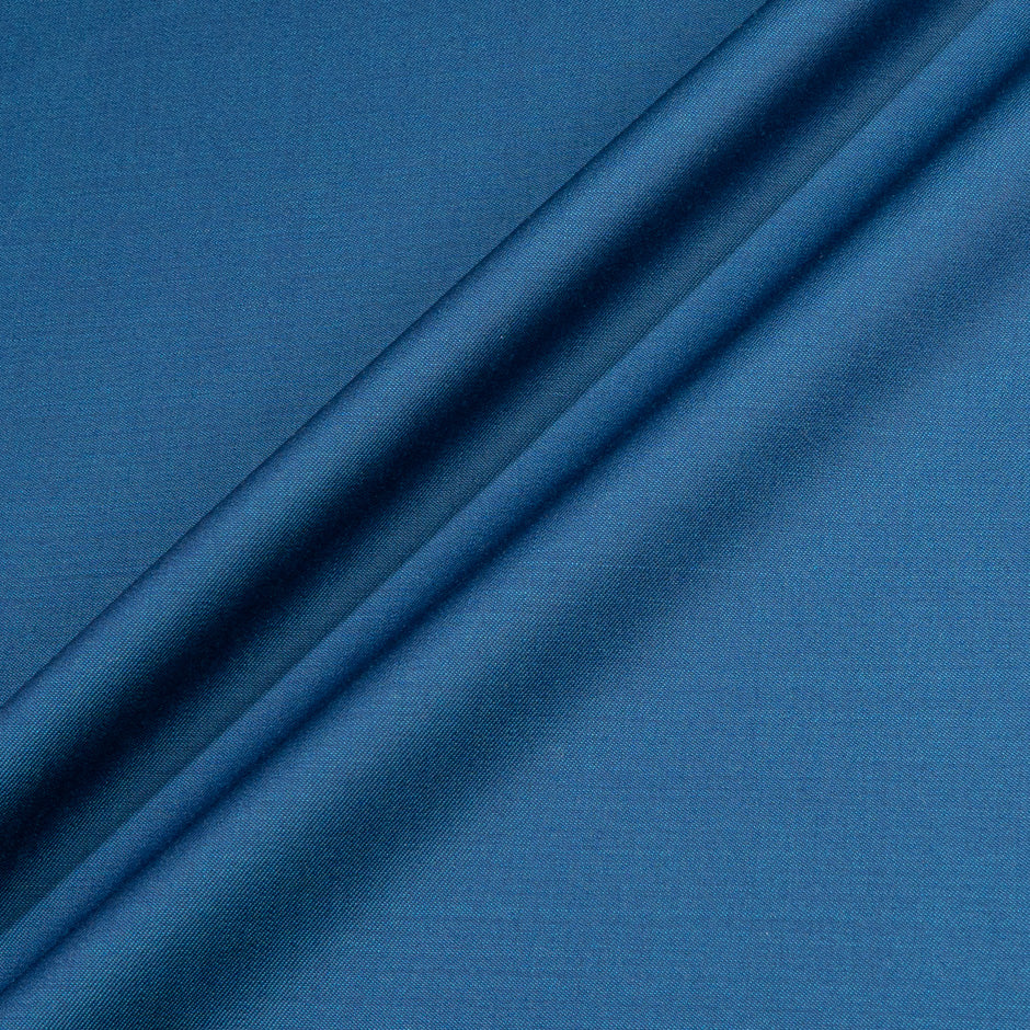 Rich Blue Dish Dasha Pure Wool (A 3.30m Piece)