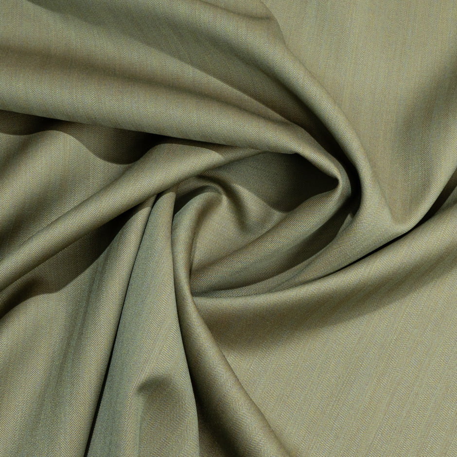 Army Green Pure Wool Dish Dasha Suiting