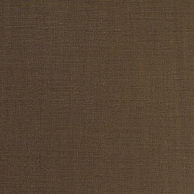 Rich Brown Pure Wool Dish Dasha Suiting