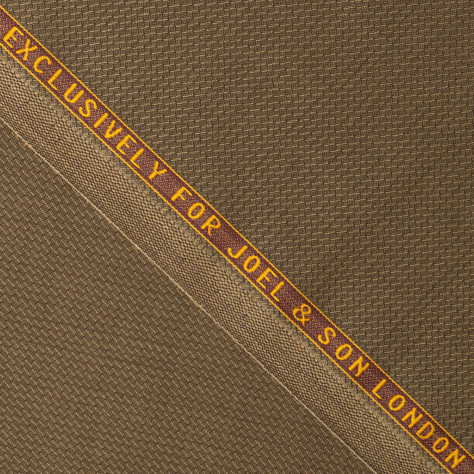 Dark Bronze Tropical Metallic Wool Suiting