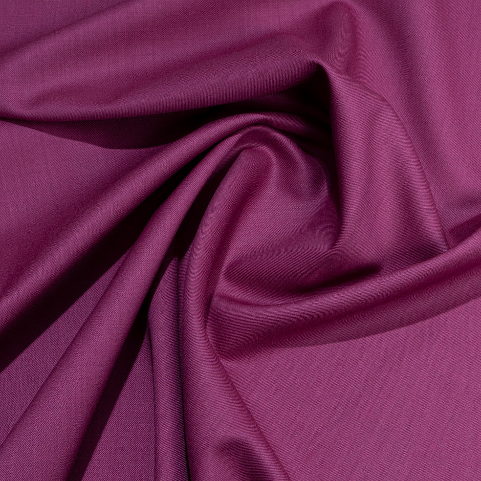 Dark Fuchsia Pink Super 150s Extra Fine Wool