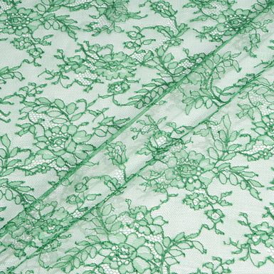 Emerald Green Chantilly Lace
