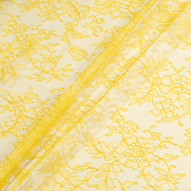 Canary Yellow Chantilly Lace
