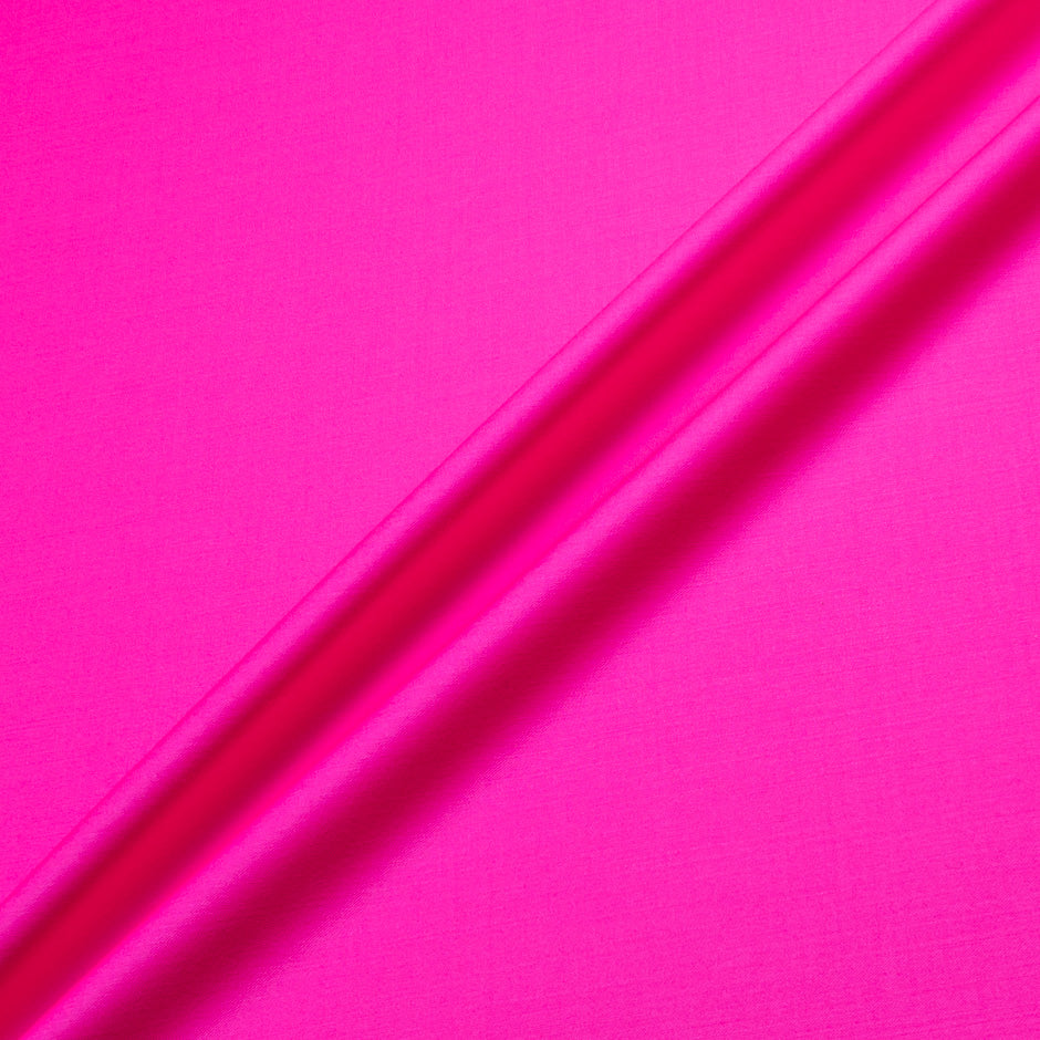Fluorescent Pink Stretch Wool Gaberdine