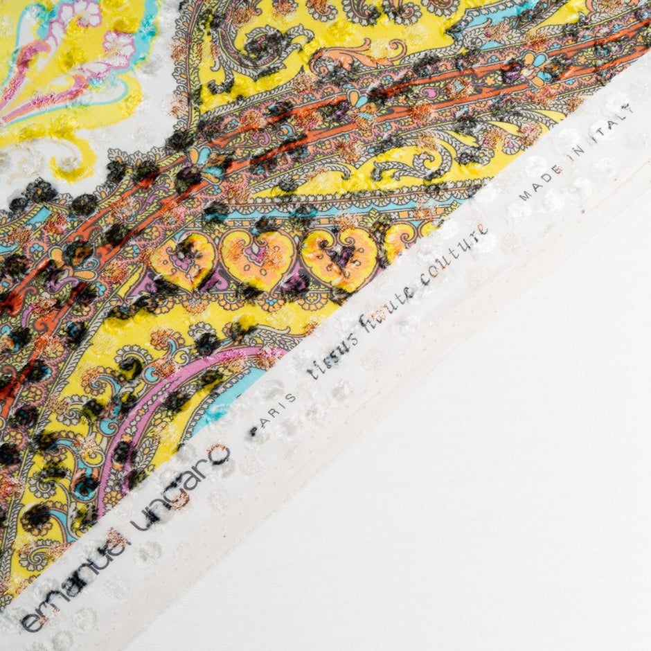 Multi Printed Metallic Devoré Velvet (A 1.85m Piece)