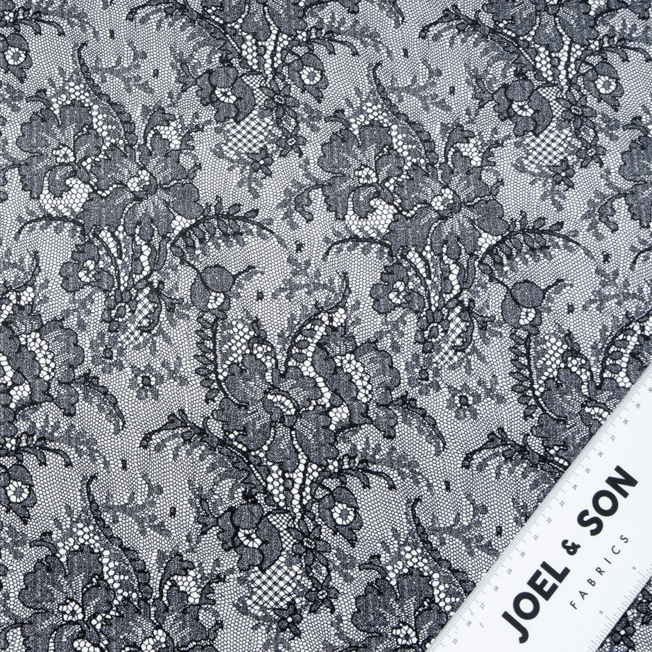 Chantilly Lace Printed Double Silk Organza