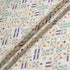 Domino Printed Pure Silk Twill (A 2.90m Piece)