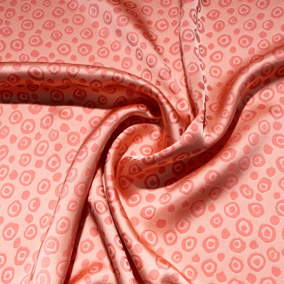 Two-Tone Double Faced Crêpe Jacquard Microfibre