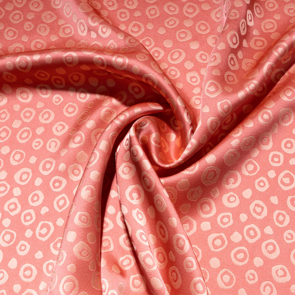 Two-Tone Double Faced Crêpe Jacquard Microfibre