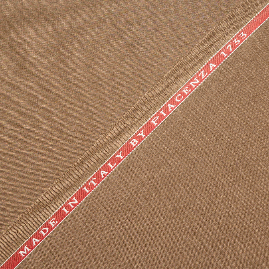 Toffee Brown Feather Light Pure Cashmere Suiting (A 2.60m Piece)
