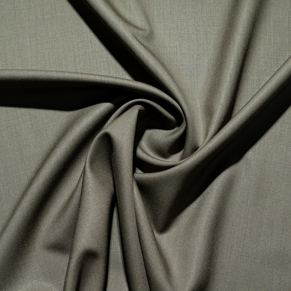 Khaki Feather Light Pure Cashmere Suiting