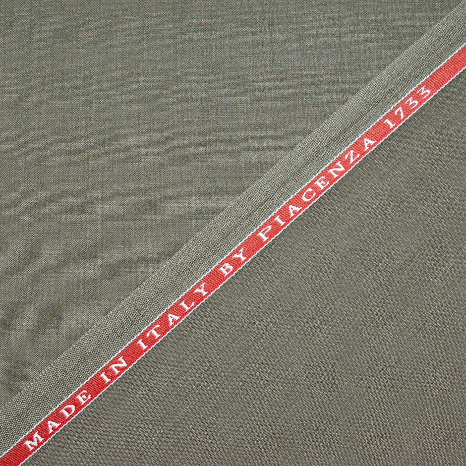 Khaki Feather Light Pure Cashmere Suiting