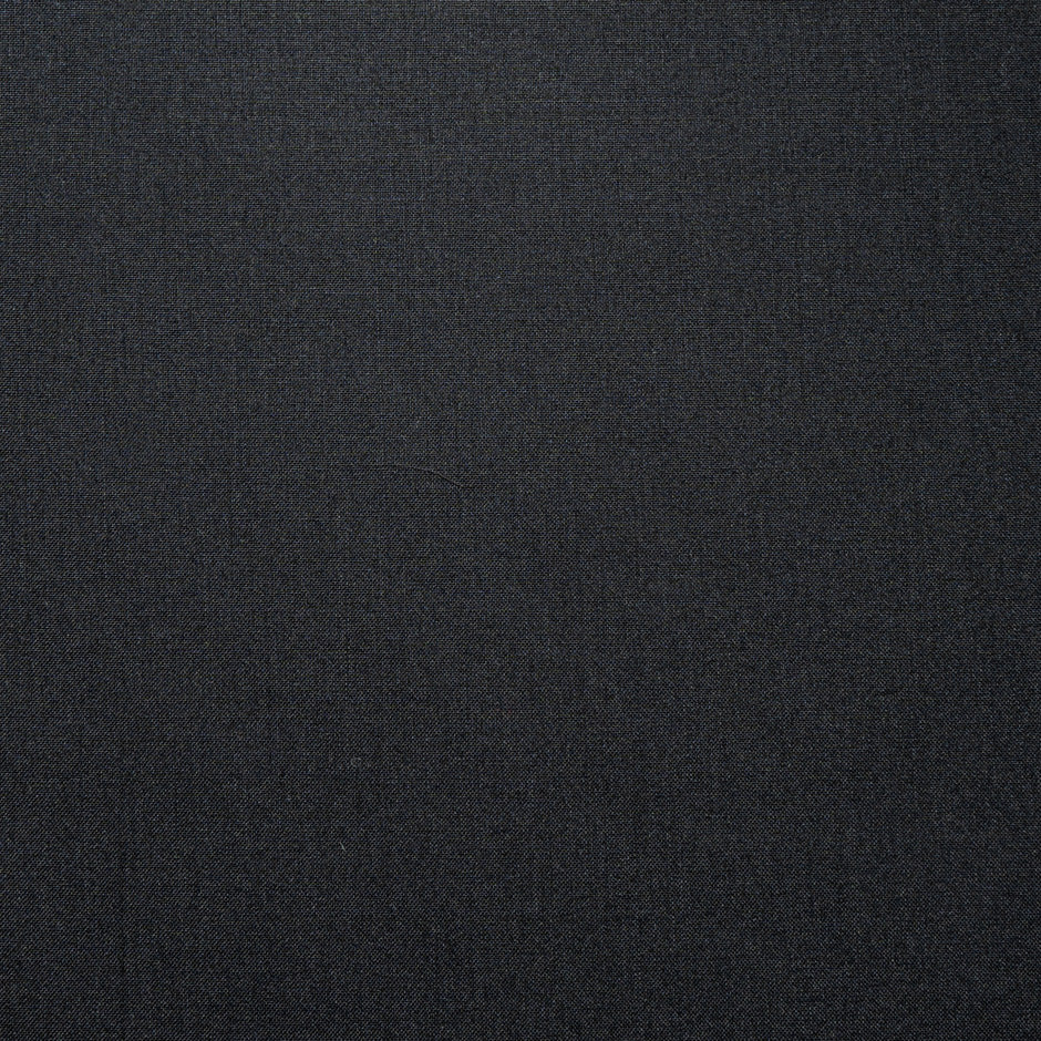 Jet Black Feather Light Pure Cashmere Suiting