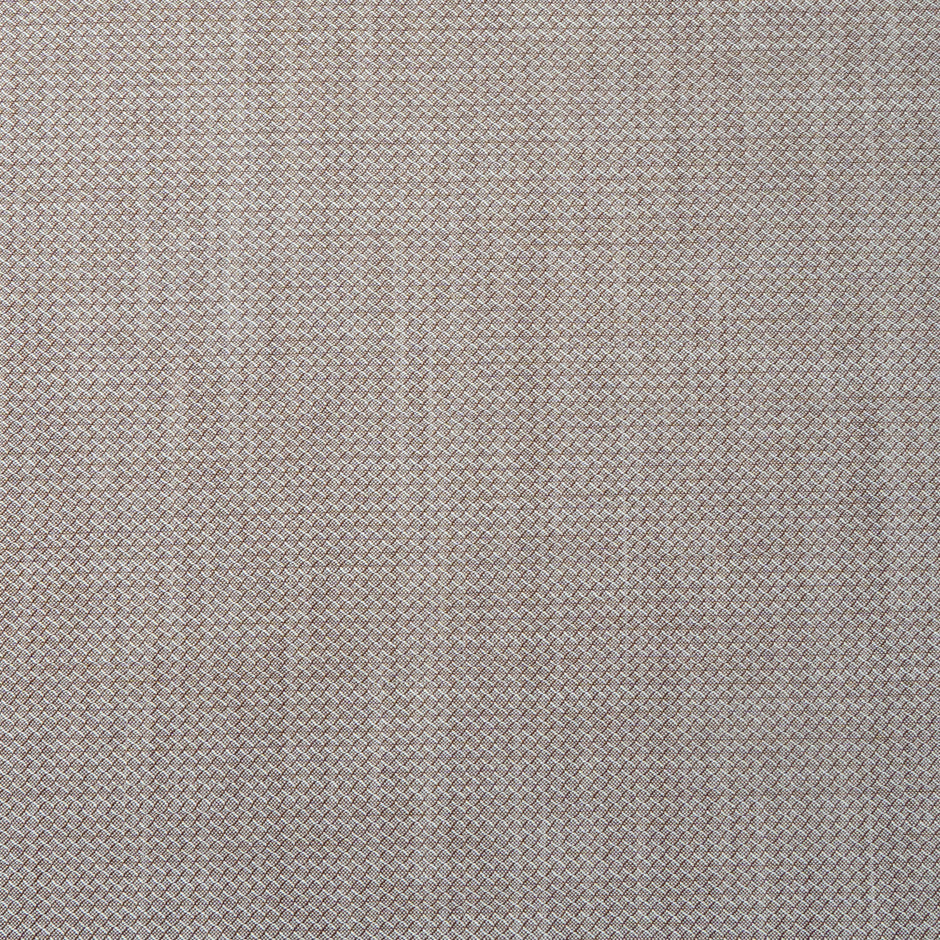 Soft Brown Jacquard Super 130s Tropical Wool