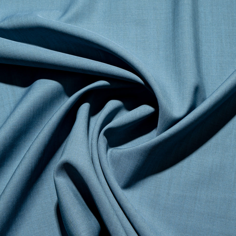 Blue Super 130s Tropical Wool