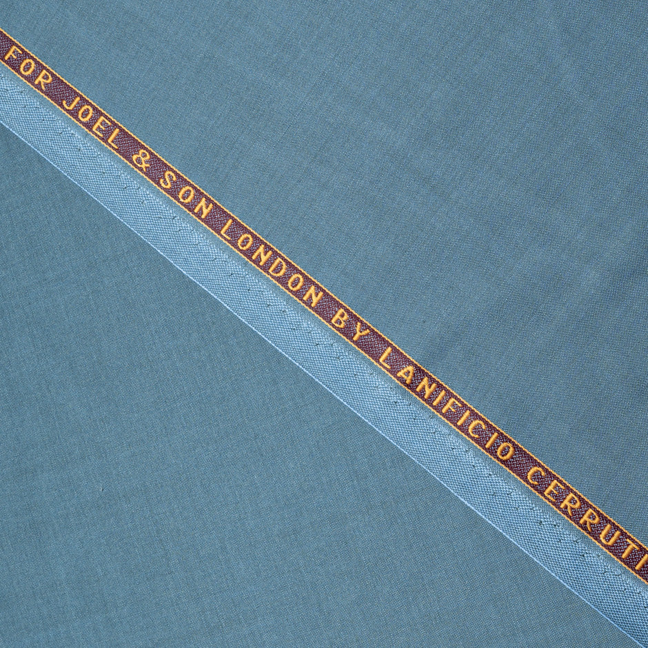 Blue Super 130s Tropical Wool