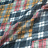Multi-Coloured Tartan Printed Linen