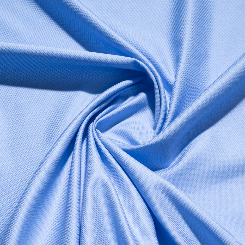 Blue Mini Diamond Jacquard Pure Cotton