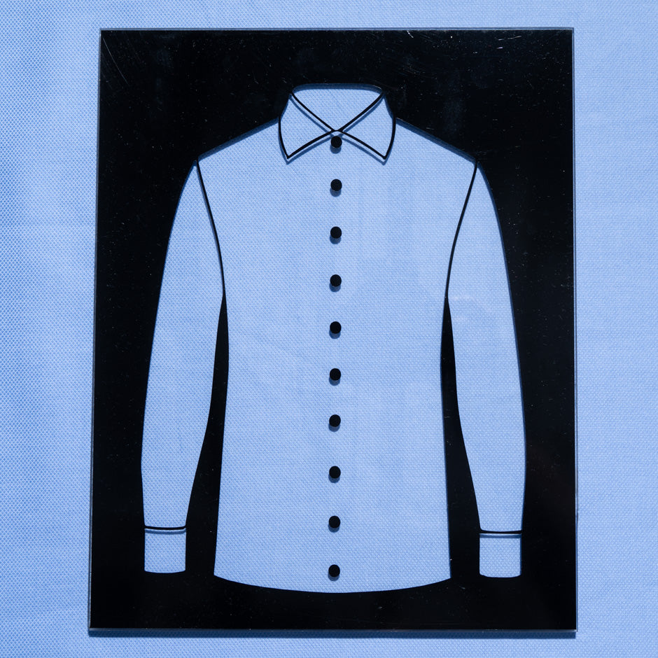 Blue Mini Diamond Jacquard Pure Cotton