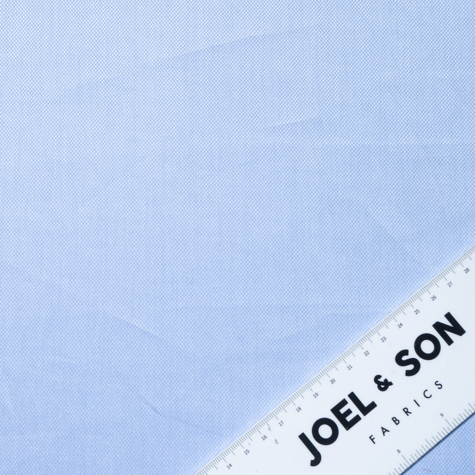 Blue Mini Diamond Jacquard Pure Cotton