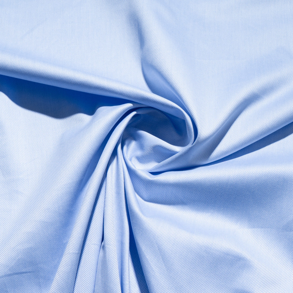 Blue Mini Diamond Jacquard Pure Cotton