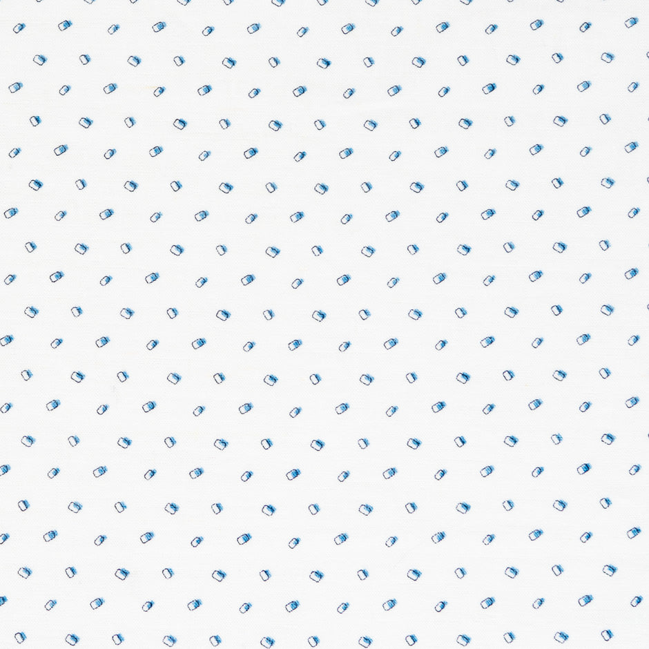 Irregular Spotted White Pure Linen Shirting