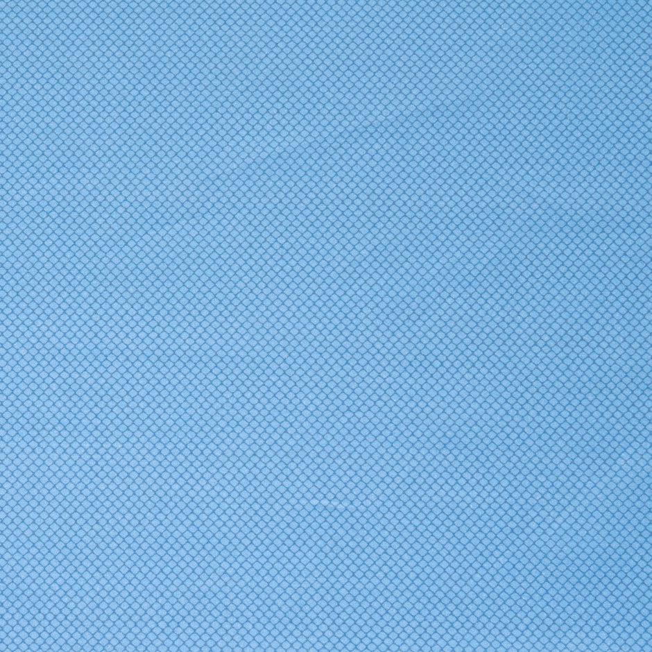 'Mesh' Printed Sky Blue Pure Cotton