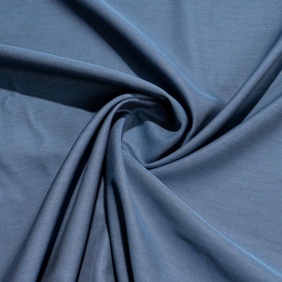 Deep Blue Gyza Egyptian Superfine Stretch Cotton