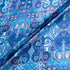 Blue Geometric Printed Pure Silk Twill (A 3.15m Piece)