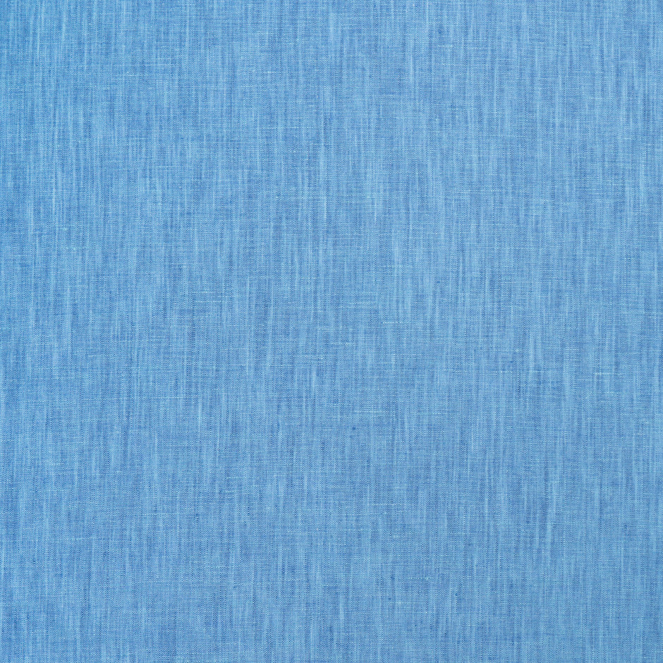 Plain Sky Blue Italian Pure Linen