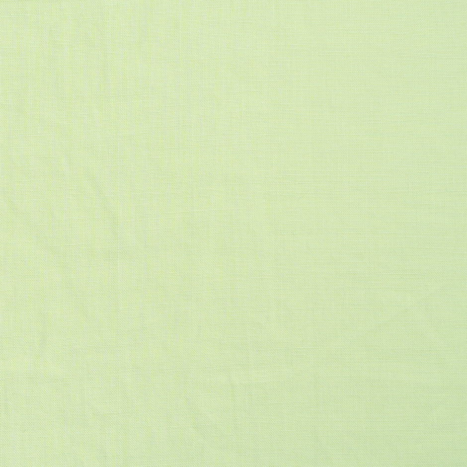 Lime Green Plain Italian Pure Linen
