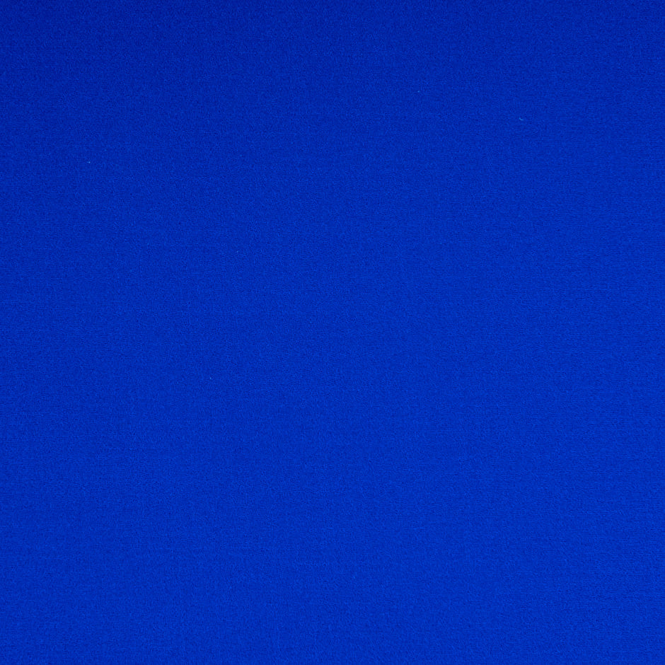 Royal Blue Single Wool Crêpe