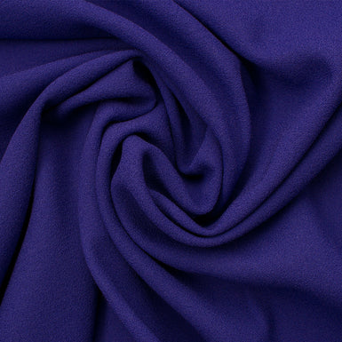 Royal Blue Single Wool Crêpe
